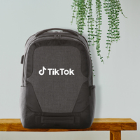 Overland 17" laptop backpack - Single Colour
