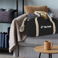 Cochichuate cotton barrel duffel bag - Full Colour