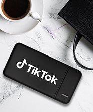 Loop recycled plastic power bank - Single Colour