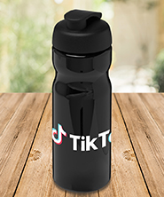 H2O Base 650 ml flip lid bottle - Full Colour
